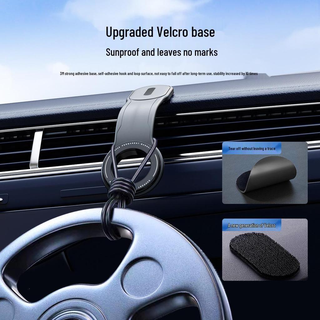 Magnetic Car Dashboard Phone Holder - Foldable & MagSafe Compatible