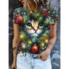 Fashion Men's Crew Neck Short Sleeve 3D Casual Color Printing Casual Short Sleeve Crew Neck T-Shirt