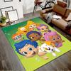 1pc Bubble guppies Design Printed Area Rug Carpet for Bedroom Living Room Home Decor Rugs Mat Non Slip Mat Rug for Bedside