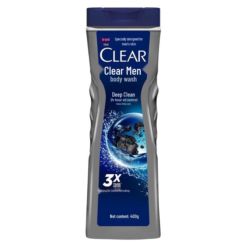 

Гель для душа Clear Men Глубокое очищение