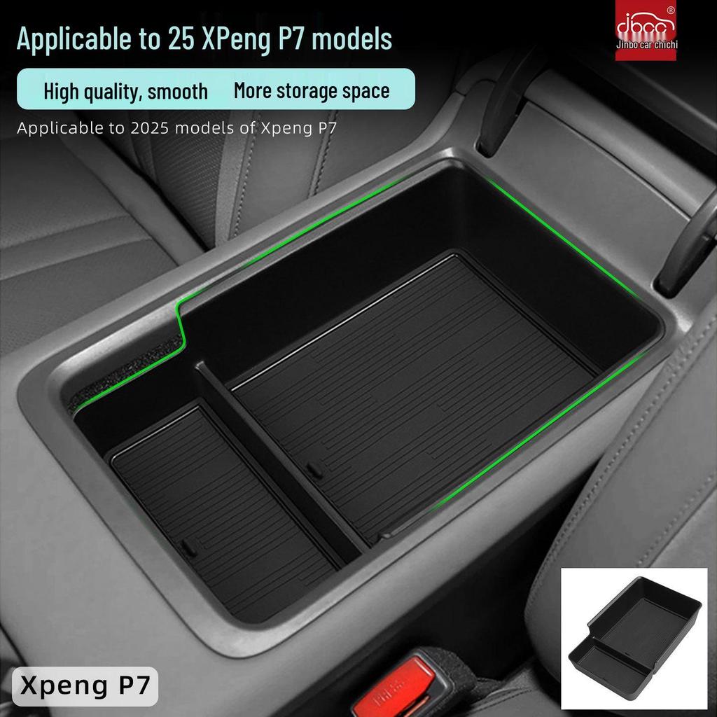 Fits storage boxes, center console compartments, and accessory storage for 25 new XPeng P7 models.