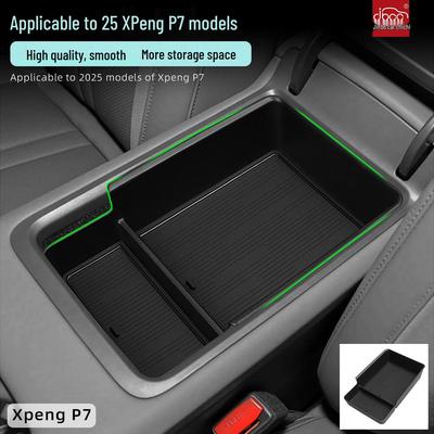 Passt in Aufbewahrungsboxen, Mittelkonsolenfächer und Zubehörfächer für 25 neue XPeng P7 Modelle.