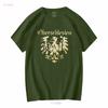 T-shirt Alta Slesia vintage Lavata Casual Versatile Top Per l'Uso Quotidiano Morbido Unisex Elasticizzato Comodo streetwear