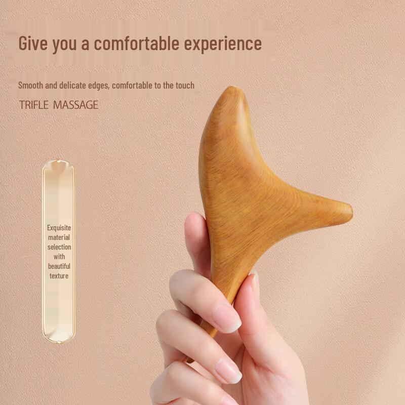 Yiming Triangle Gua Sha Meridian Massager One Size