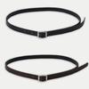 GNGB Modern Square Leather Belt_2color