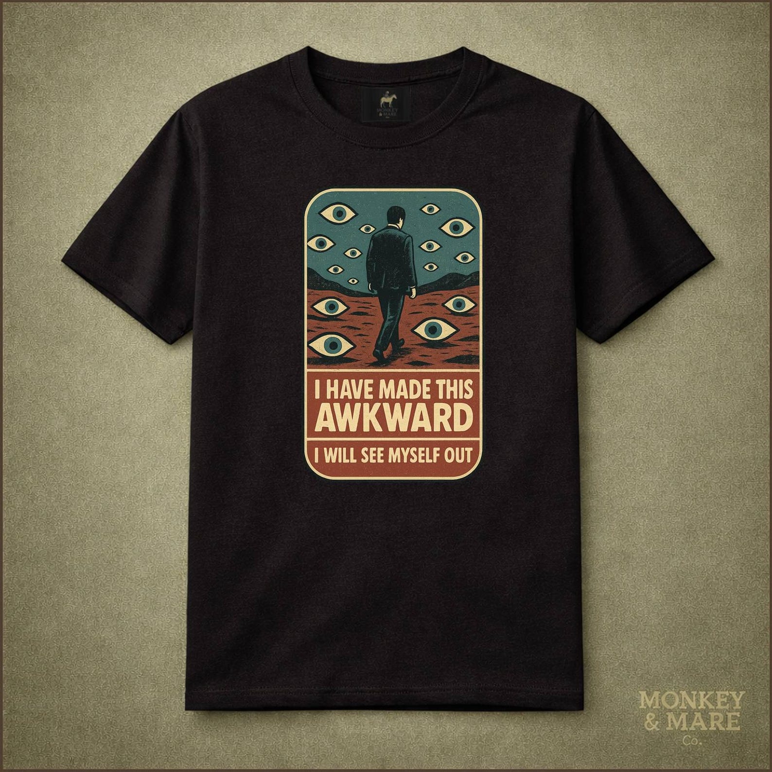 Awkward Introvert Shirt, I Have Made This Awkward I Will See Myself Out, Social Anxiety Tee 3XL
