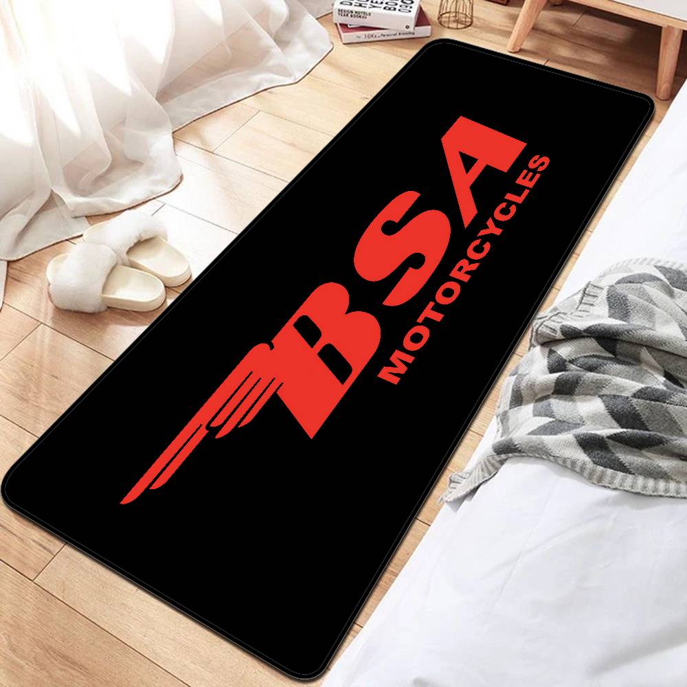 

BSA Retrofit Motorcycle Floor Mat Retro Multiple Choice Living Room Kitchen Rug Non-Slip Modern Home Decor 40x60cm