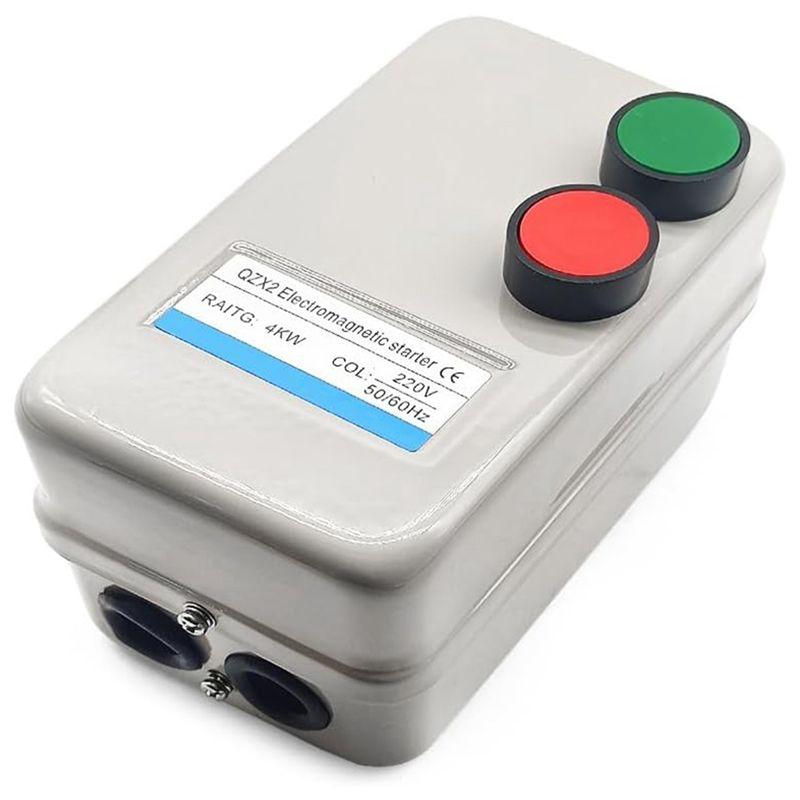 

A60zmagnetic Electric Motor Starter, 220V 4KW 5.5HP 3 Phase Or Single Phase Magnetic Switch Motor Starter.May NONE