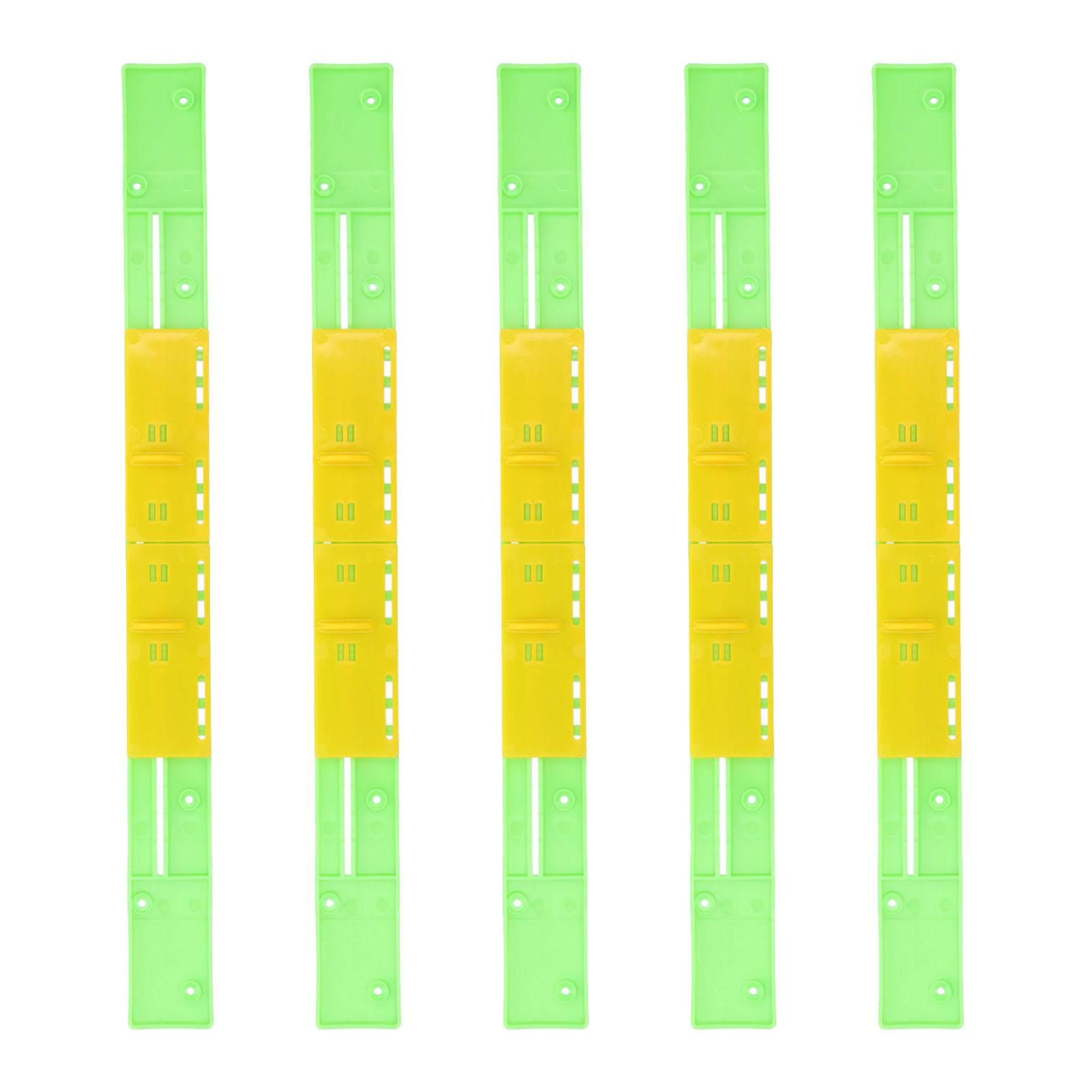 

5Pcs Plastic Beehive Nest Door Bee Box Gate AntiEscape Beekeeping Accessory for Outdoor