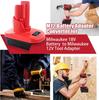 Set Of 1 Battery Adapter For M18 To M12, For 20V Battery Adapter Converter To 12V Power Tools