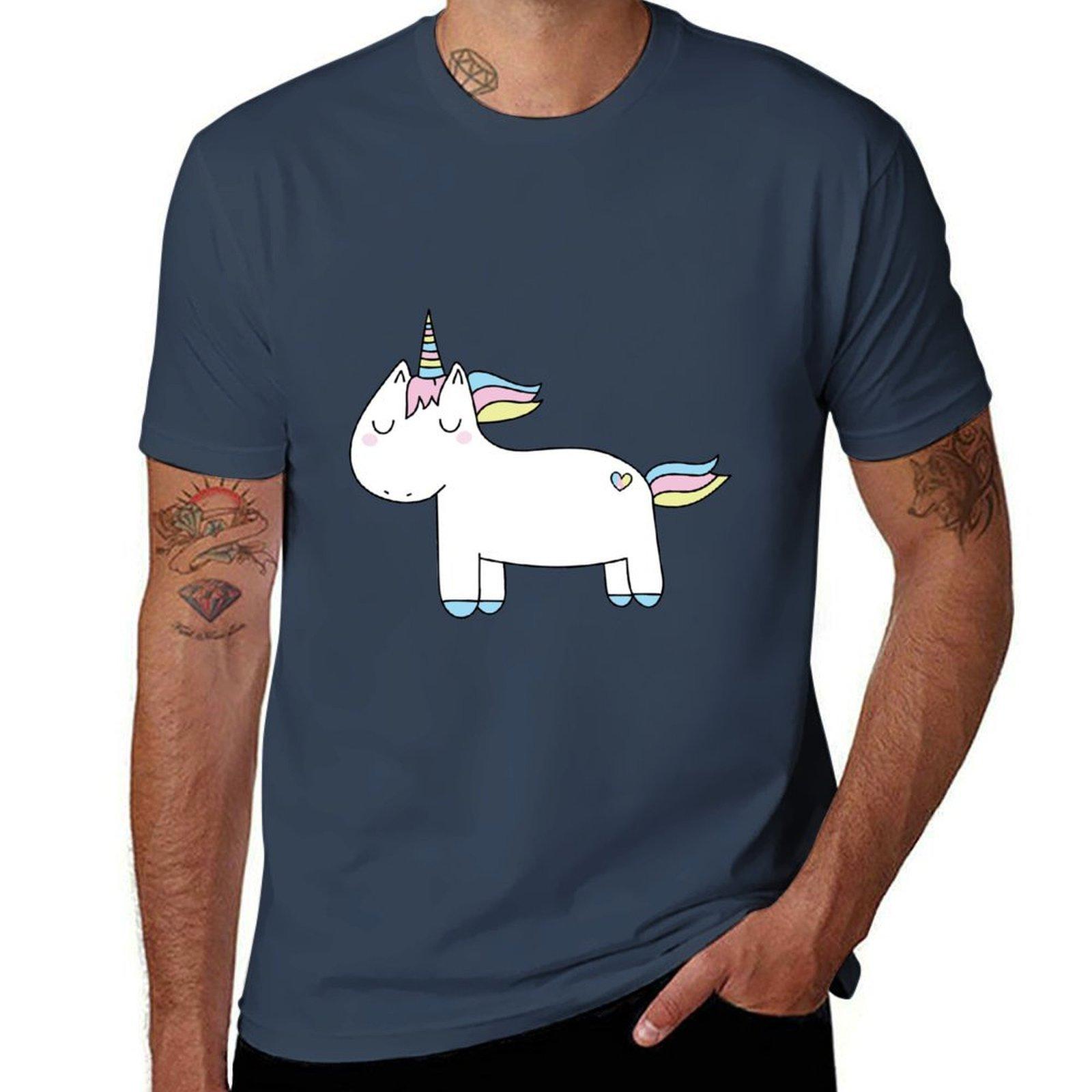 Pastel Unicorn Tshirt Lightweight Running Tshirt S