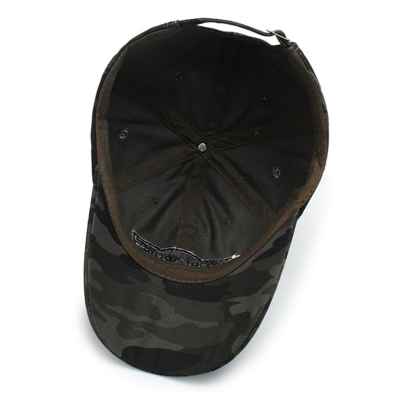 Northwood Cotton Mens Baseball Caps Camo Army Cap Summer Camouflage Baseball Cap Dad Hat