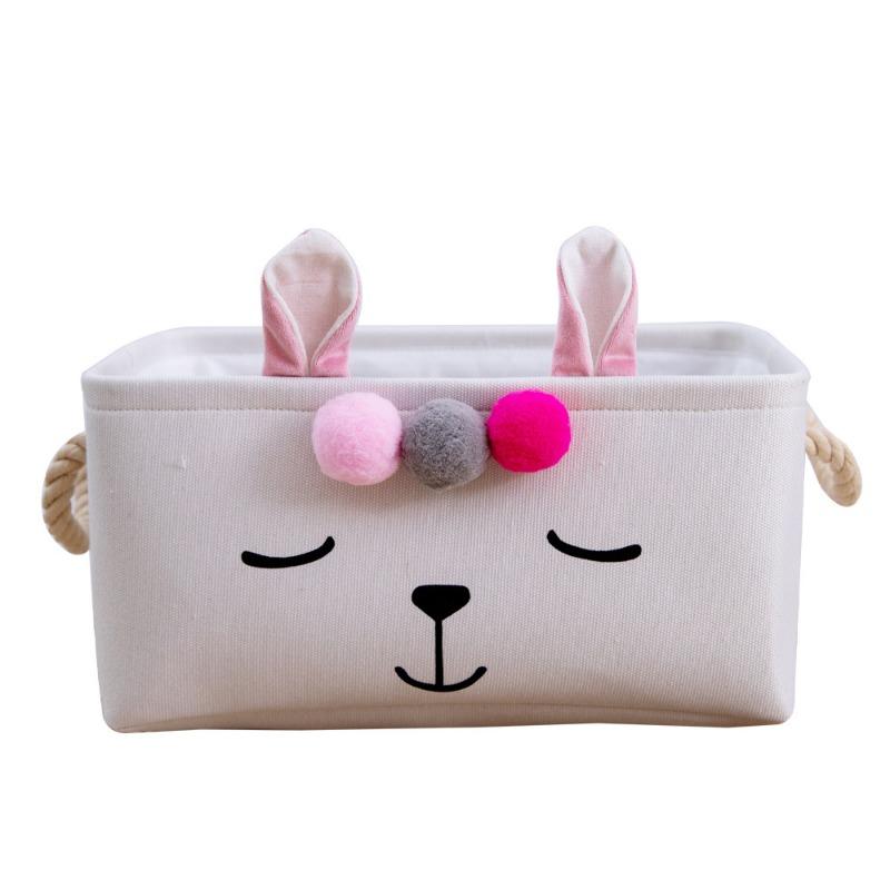 Duże Pudełko do Przechowywania z Tkaniny z Zapięciem na Sznurek Składane Pudełko Organizacyjne Pudełko do Przechowywania Ubrań