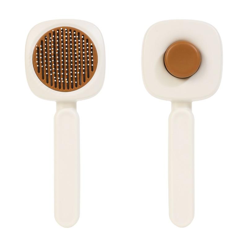 1pc Stainless Steel Pet Comb for Removing Floating Hair, Cat Cleaning Comb, Pet-specific Massage Brush Products