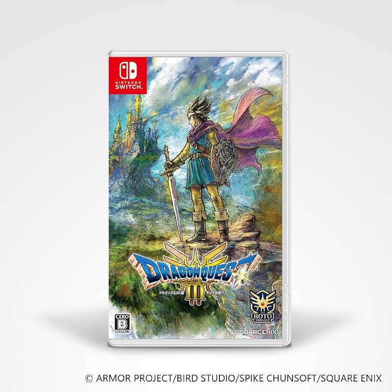 Dragon Quest III: And Into the Legend... 40th Anniversary Slime Acrylic Charm Included - Switch