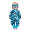 Children's 18-Inch Doll Dress-Up Onesie with Zipper and Accessories