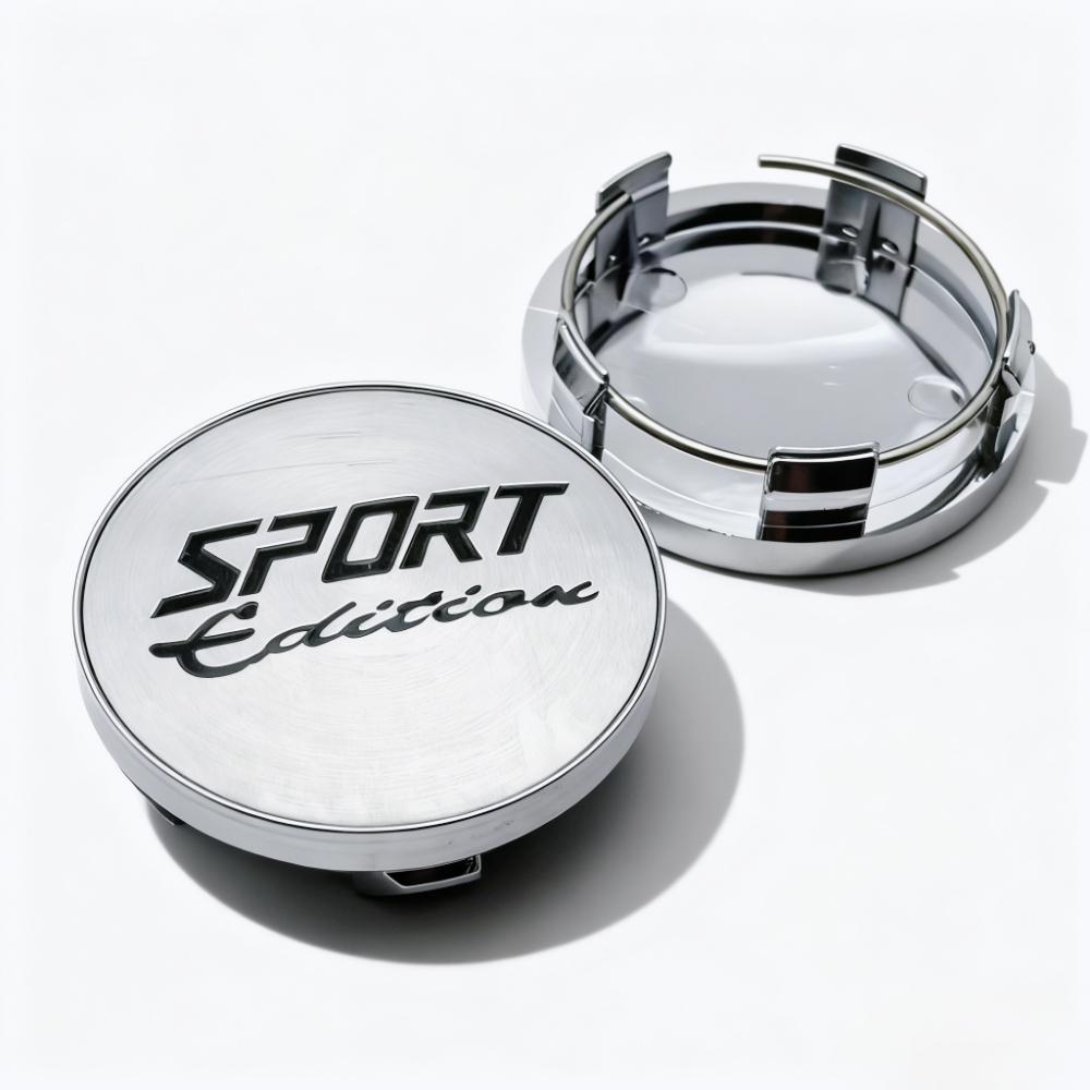 4pcs Sport Edition Logo Emblem Car Wheel Center Caps O.D 58MM 54MM Wheels Hub Cap Rim Hubcaps Dust Cover Replace Car Accessories