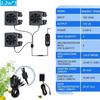 Adjustable Wind Speed Fish Tank Cooling Fan Wall Mounted Aquarium External Fan  Shrimp Tank