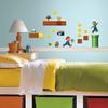 RoomMates Nintendo Super Mario Build a Scene Peel and Stick Wall Decal - RMK2351SCS Multi