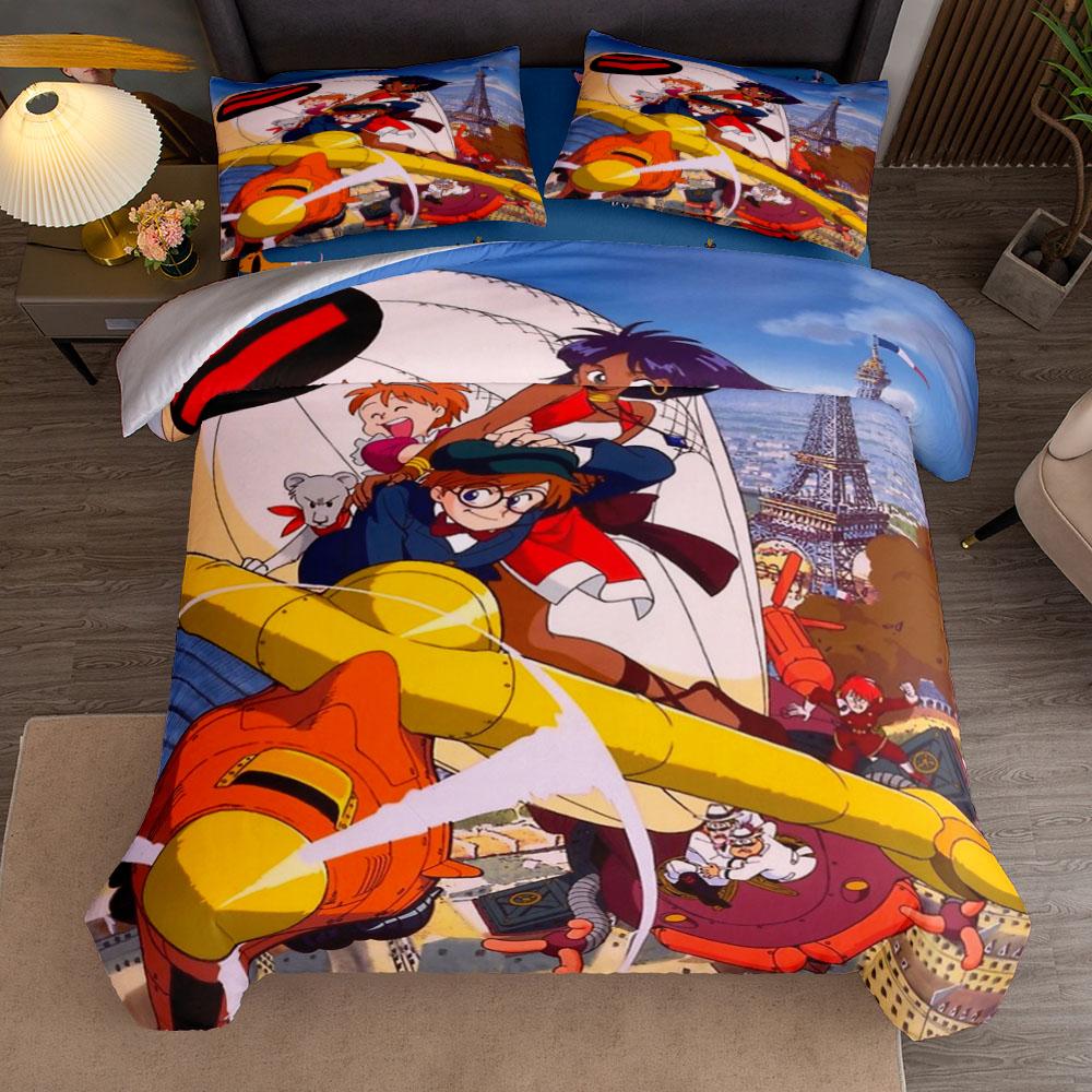 Secret of Blue Water Bedding Set without sheet King Queen Double Full Twin Single Size Bed Linen Set