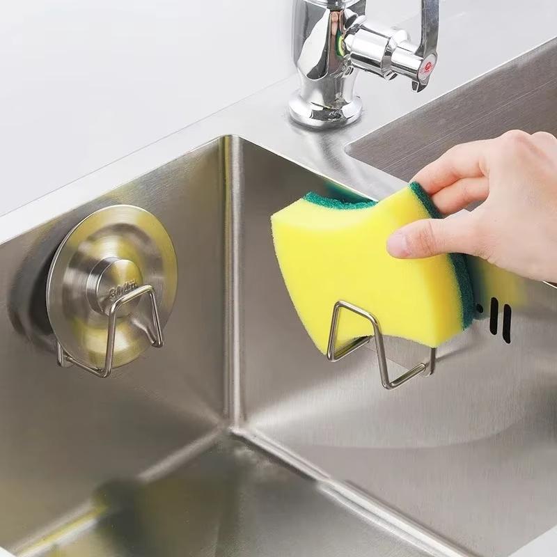 Kitchen Non Perforated Stainless Steel Storage Rack, Wall Mounted Pot Cover Rack, Cabinet Bottom Cutting Board Storage Rack