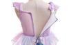 Little Girl Princess Mermaid Fancy Dress with Sequin Birthday Party Halloween Size Purple [Dressy Daisy] Tail, Costume, 8-9,
