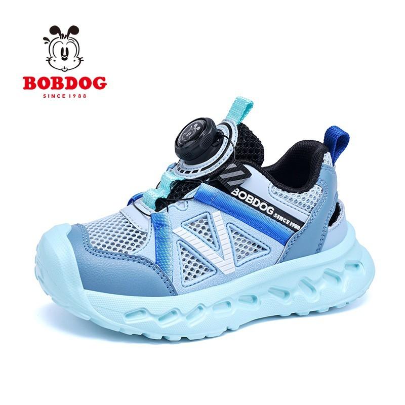 Bobdog Children s Shoes Boys  sneakers 2026 New Mesh Hollow Frame Boys  US 10.5