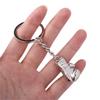 Packaging Decoration Men's Bag Charm Gift Souvenir Boxing Gloves Keychains Bag Pendants Keys Holder