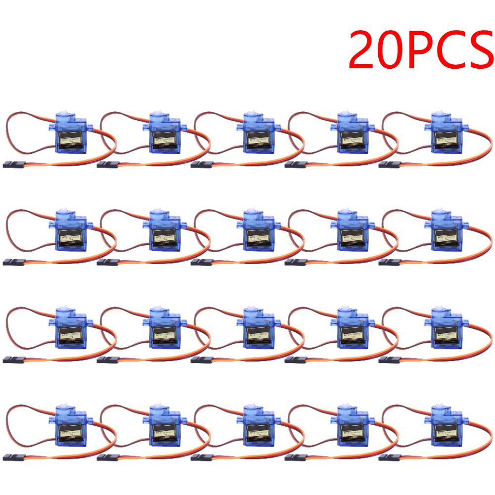 SG90 9G Micro Digital Servo Motor Fixed-Wing Servo Motor Controls 180/360 Degrees for Airplane Aeroplane Helicopter