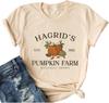 Ykomow Halloween Shirts for Women Thanksgiving Pumpkin Patch Shirts Cute Fall Gr