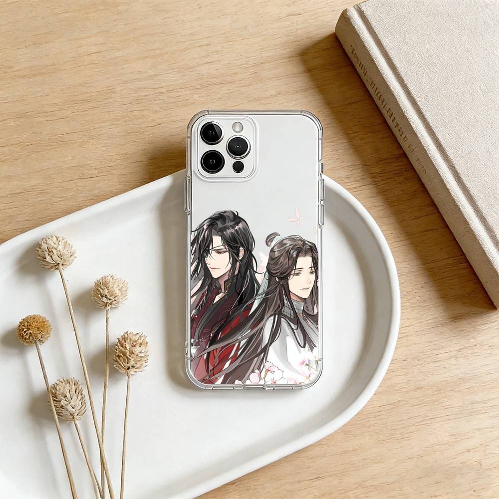 

Heaven Officials Blessing Phone Case For iPhone 17 16 15 14 13 12 11 Mini Pro Max Plus Transparent Cover iPhone17air