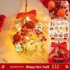 Fortune Fruit Pendant: Snake Year Spring Festival Decoration for Living Room