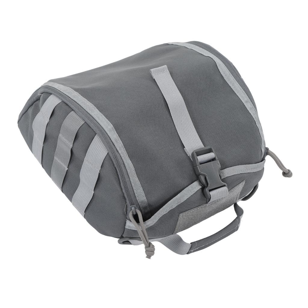 Camping Helmet Bag Canvas Scratch Prevention Adjustable Helmet Storage Bag For Hard Hats Helmet