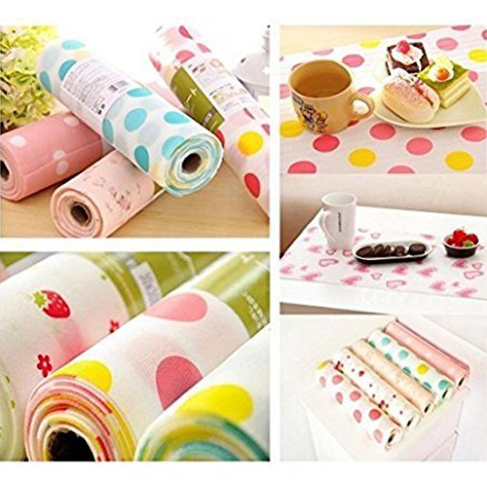 30*500cm Moistureproof Cutting Mat for Kitchen Cupboard Drawer Table