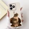 For Realme C61 RMX3939 RMX3930 C63 RMX3939 Case For Realme C63 Cover Luxury Fashion Flower Kawaii Girl Cute Cat Shockproof Shell