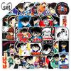 50 Anime Detective Conan Stickers for Laptops, Suitcases, Cars, and Scooters