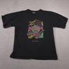 Vintage Hard Rock Cafe Hemd Herren Extra Groß Schwarz Cancun Neon Grafik 90er Jahre T-Shirt