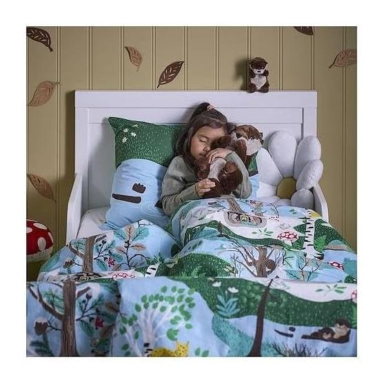 IKEA IKEA Plush Toy Set of 2 Otter Family Brown Beige 45cm m50576900 SKOGSDUVA