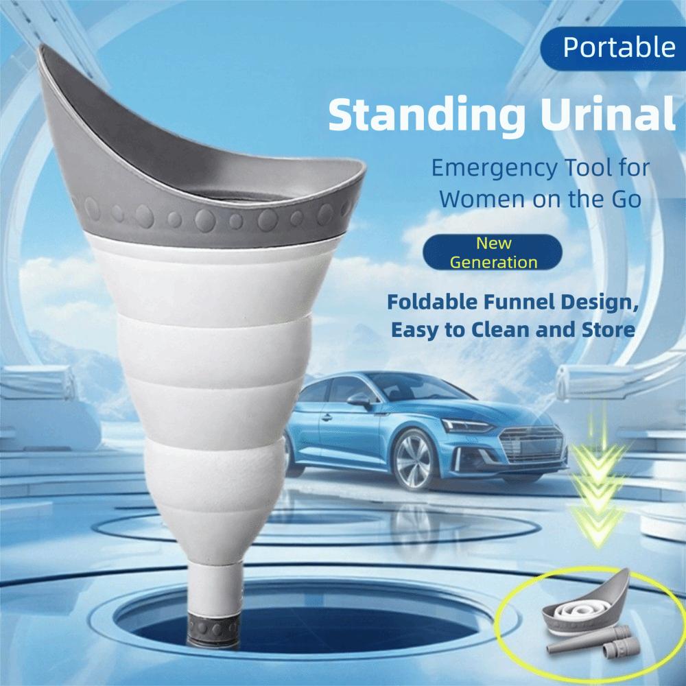 With Tube She Pee Cup Foldable Design Pee Funnel Female Device Female Urinal Device Travel Use
