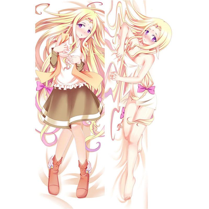 

Персонажі аніме Декор в натуральну величину Наволочка НІ ГРИ НІ ЖИТТЯ Наволочка Двостороння постільна білизна Наволочка для обіймів Подарунки 34x100cm Peach Skin бордовий