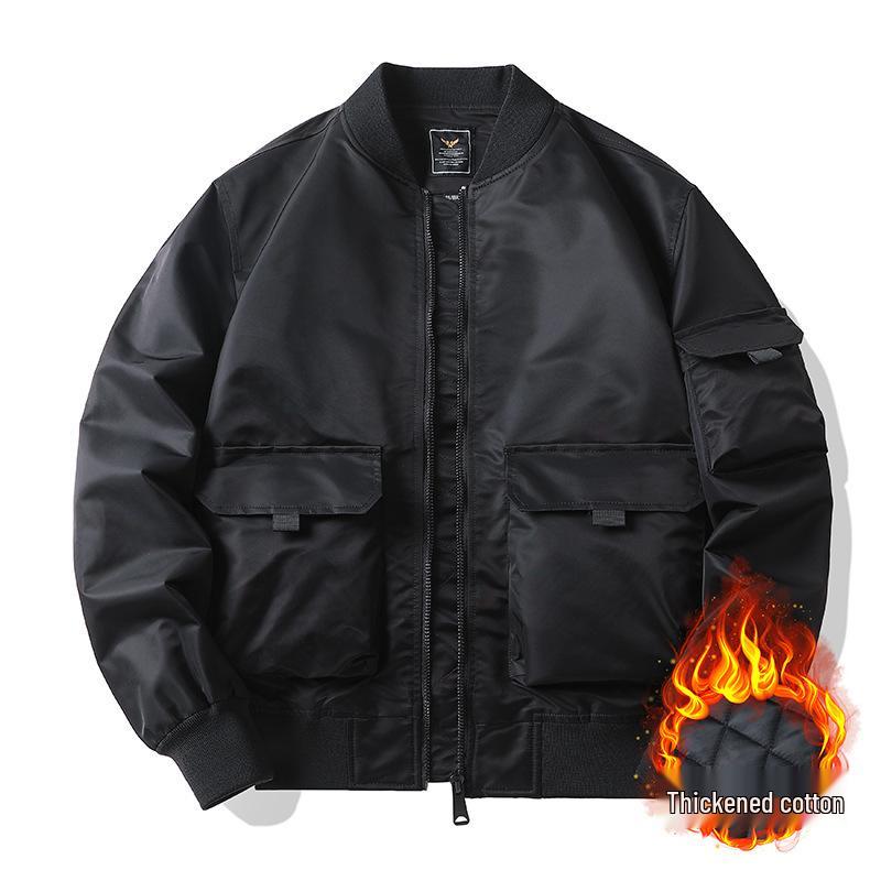 Men's 2026 Autumn/Winter Bomber Jacket: Tough Guy Air Force MA1 Pilot Style