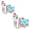 Penguin Christmas Snowman Design Gift Box For Seasonal Festival Celebration