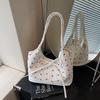Korean Style Bow Underarm Handbag - 2025 Fashionable Women's Casual Shoulder Bag