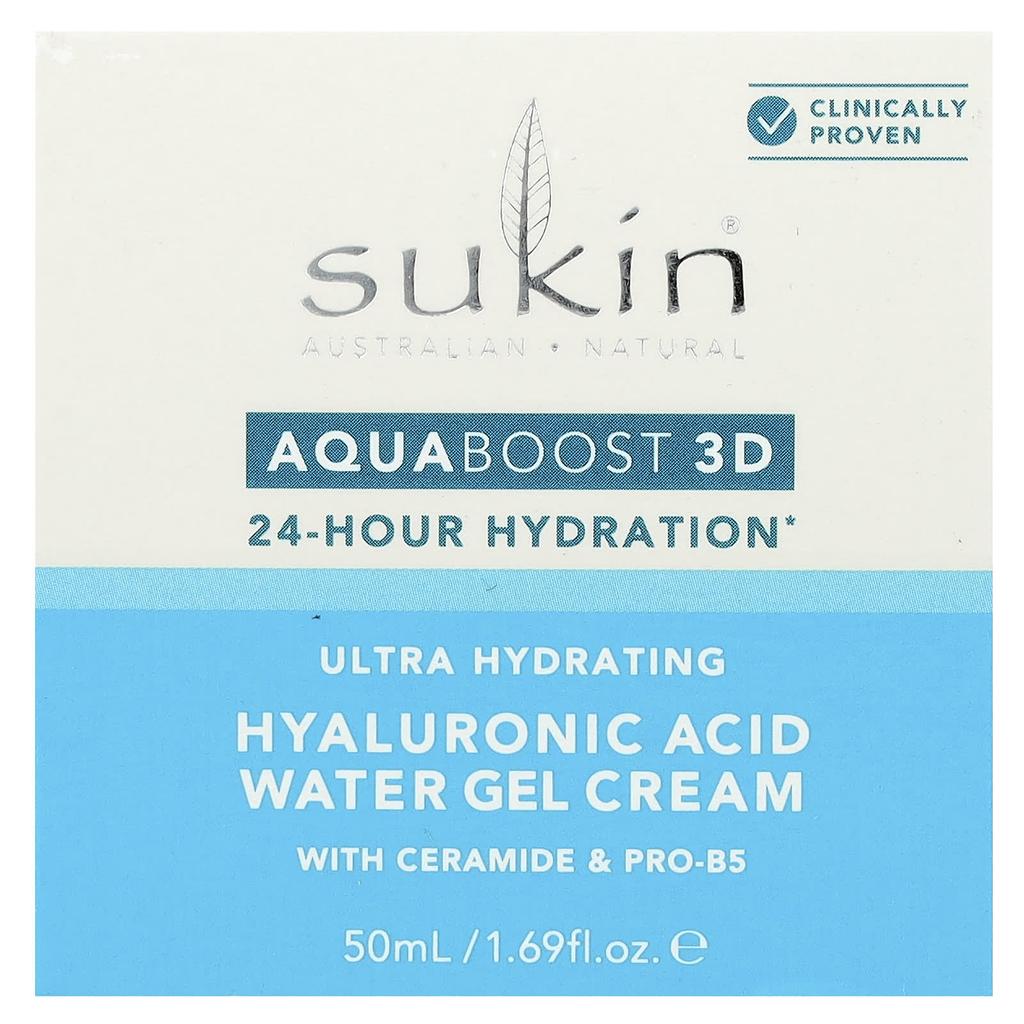 Aquaboost 3D, Hyaluronic Acid Water Gel Cream, 50Ml(1.69Fl Oz)