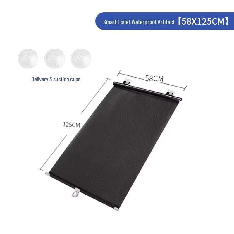 Universal Waterproof & Moisture-Proof Toilet Cover with Thickened Shower Protection