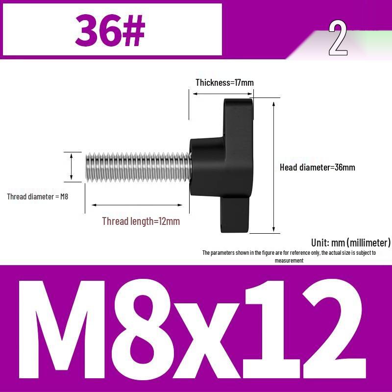 Stainless Steel Z-Type T-Handle Slotted Screw with Plastic Head (M4/M5/M6/M8)