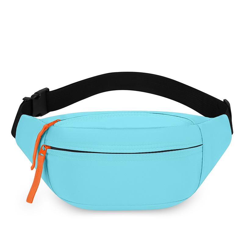 Women Sports Waist Bag Lightweight Crossbody Sling Bag Men Large Capacity Fanny Pack Casual Travel Chest Bag
