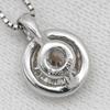 NON BRAND - Solitaire Diamond 1.12ctNecklace Pt900/diamond Array