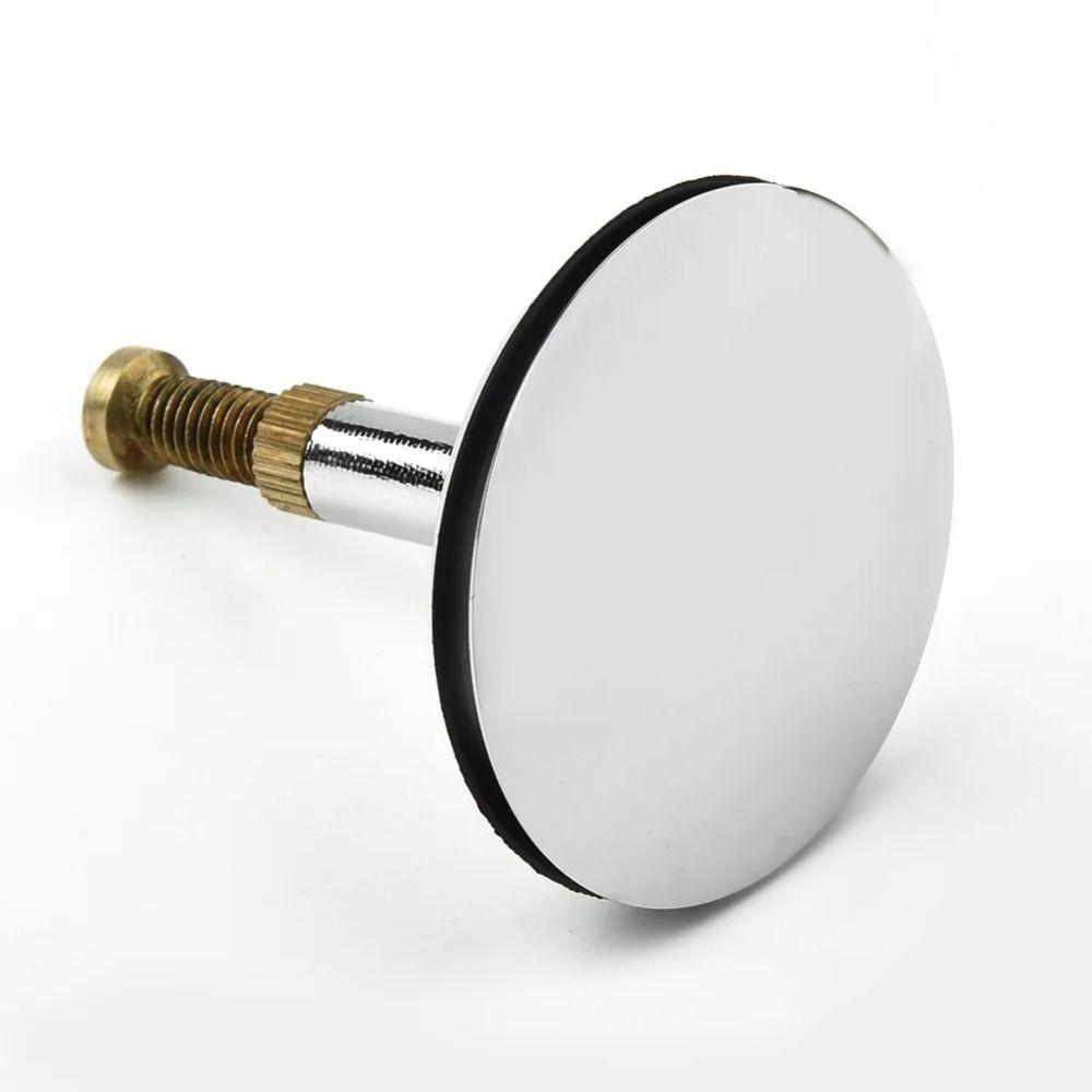 1Pcs Brass Bath Stopper Pop Up Waste Stopper Bathroom Tub Drain Filter New Bathtub Plug