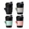Bottle Sleeves Cup Sleeves For Hot Drinks Insulated Mug Sleeve PU Leather Beverage Cup Sleeve Reusable Jacket Hand Protector
